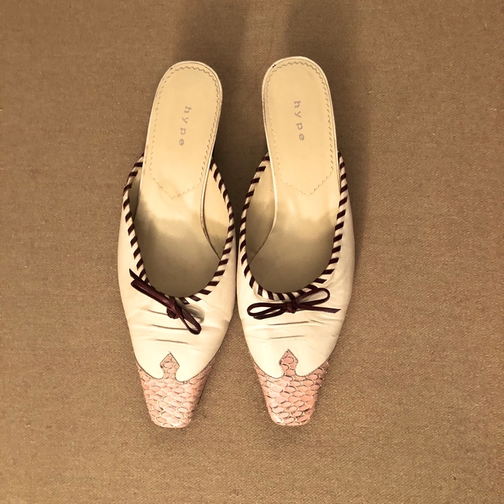 Hype backless heel